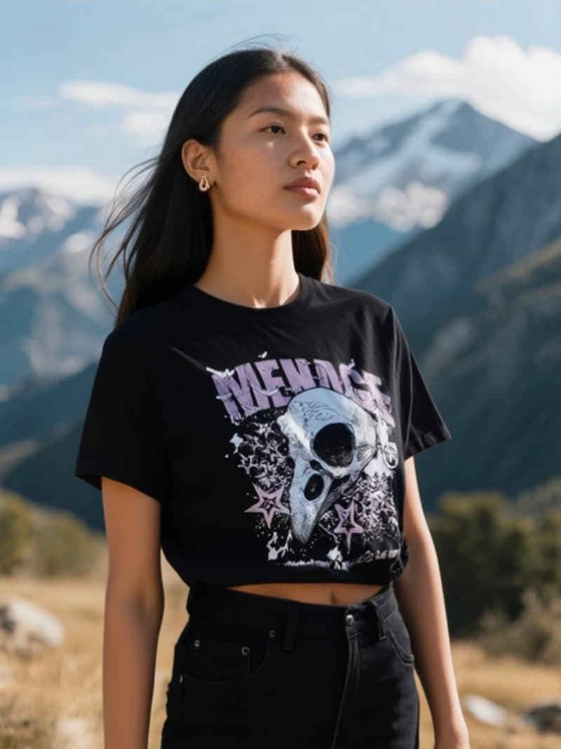 Embroidered T-Shirt view 2